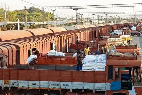 Rail cargo in Mumbai